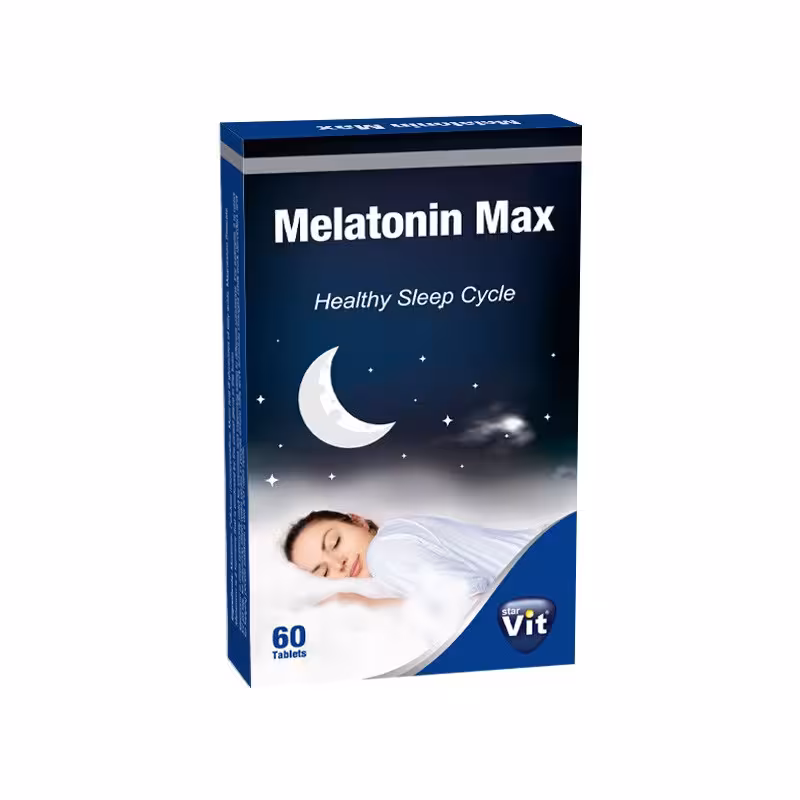 قرص ملاتونین مکس استارویت 60 عددی