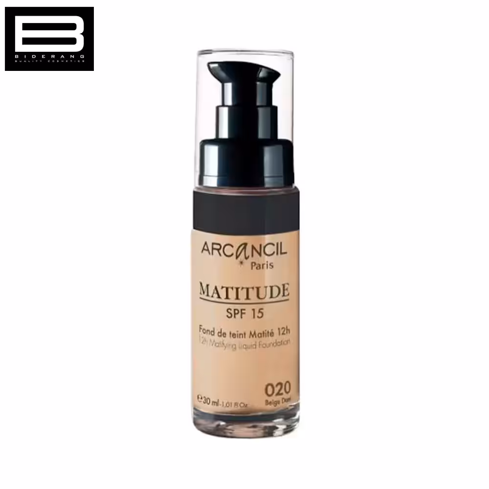 کرم پودر پوست چرب آرکانسیل مدل SPF15 MATITUDE حجم 30ml