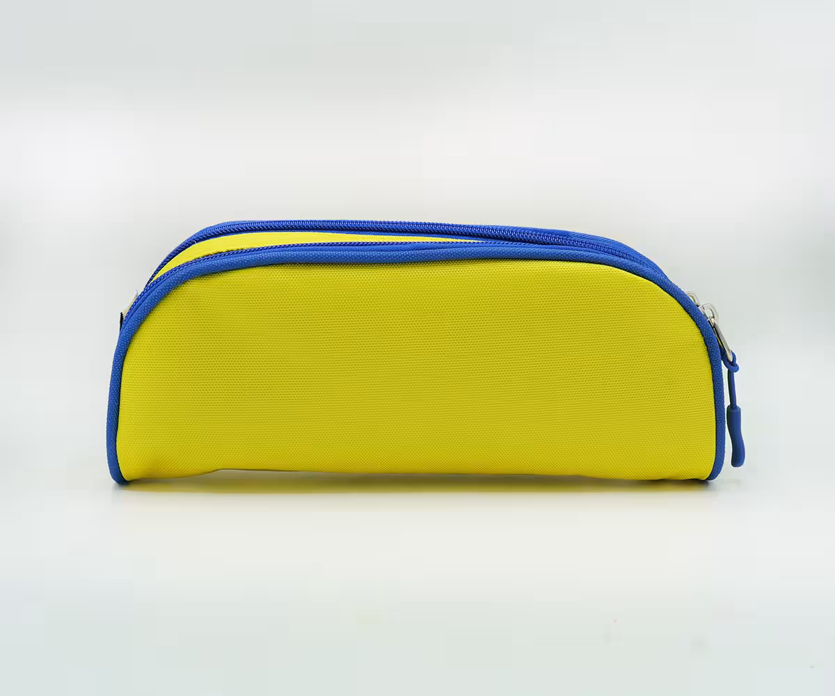 جامدادي دو زيپ زرد - ZOOM