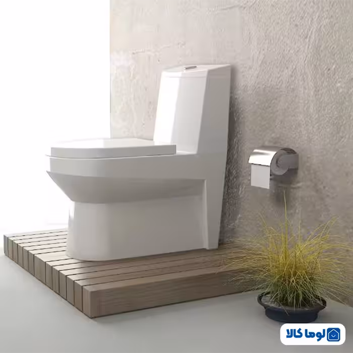 توالت فرنگی گلسار مدل وینر 76 واش داون توربو