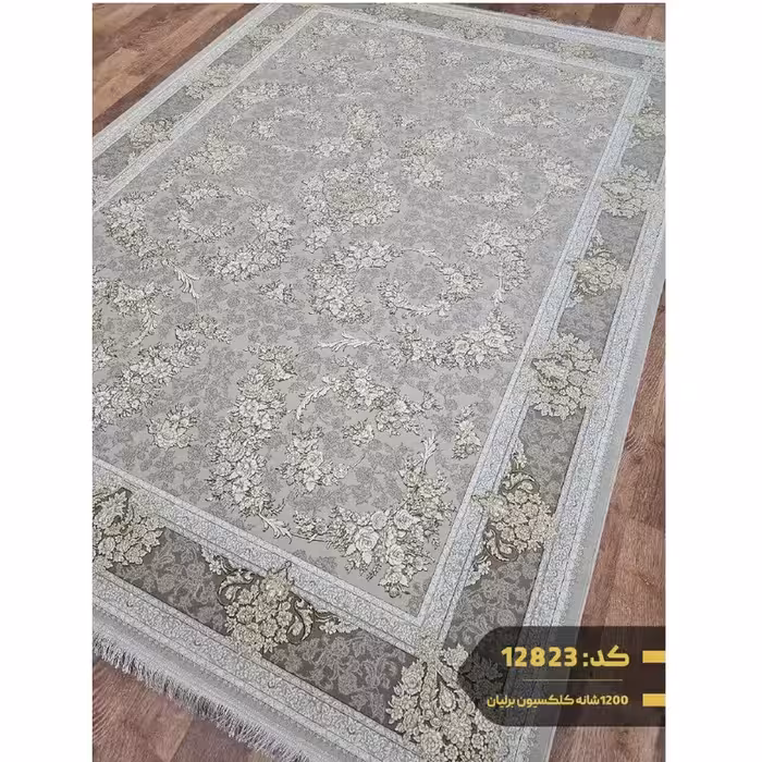 فرش 1200شانه تراکم3600 ماشینی کاشان12متری کد12823(باارسال رایگان)