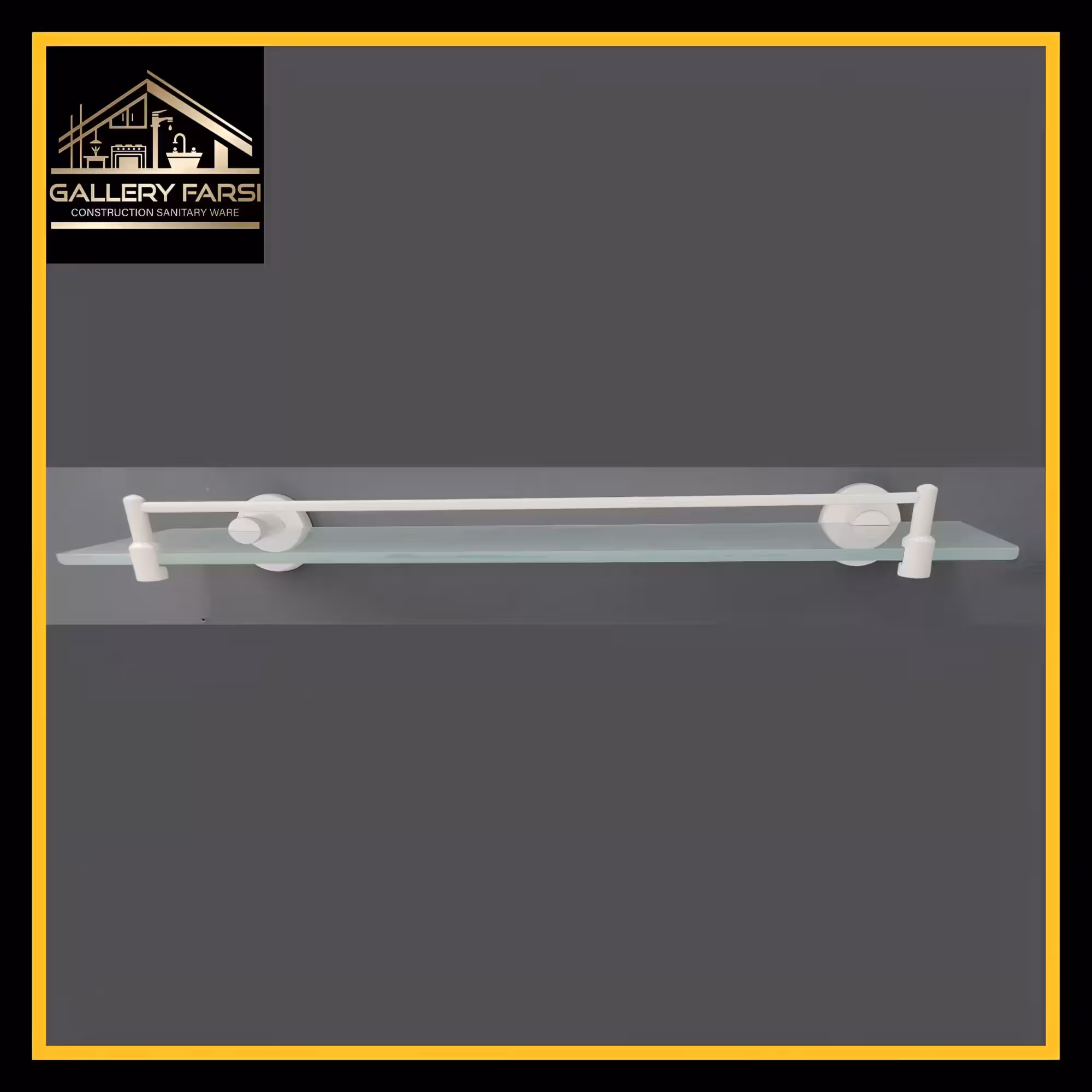 اتاژور جلوی آینه رنگ سفید کد002(استیل304)