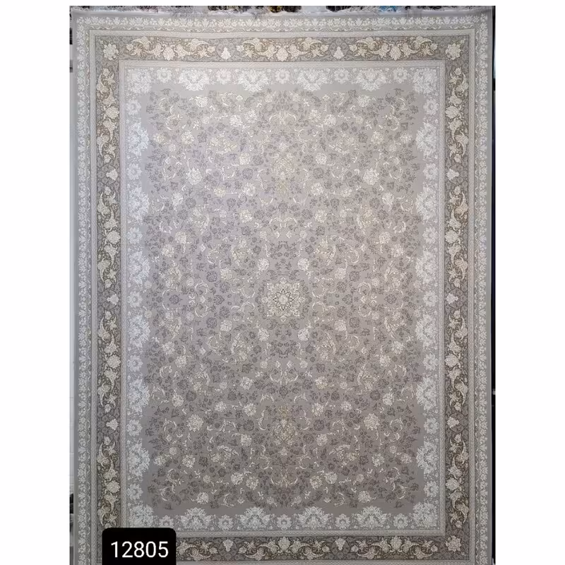 فرش ماشینی9متری1200شانه کاشان تراکم3600کد12805(باارسال رایگان)