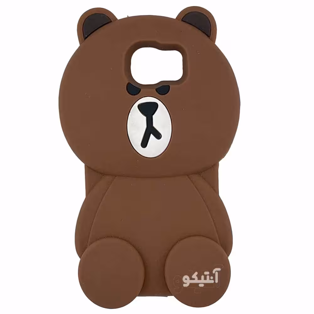 قاب Samsung S6 طرح سیلیکونی خرسی-کد 41057