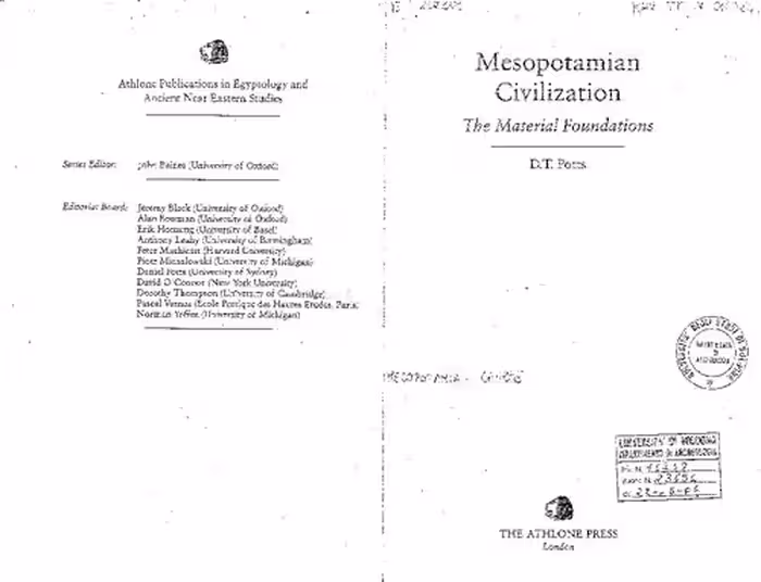 خرید و دانلود نسخه کامل کتاب Mesopotamian Civilization: The Material Foundations