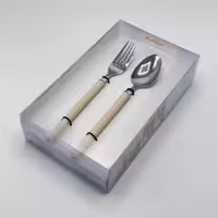 ست قاشق و چنگال اربیت 12 پارچه کرم باریکو