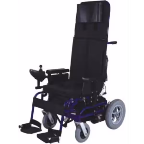 ویلچر برقی برانکاردی با بالابر (تنظیم ارتفاع)
