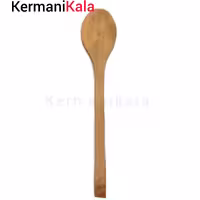 قاشق دسته بلند چوبی
