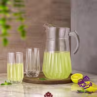 پارچ و لیوان مودنا کادو نوری (4دک)