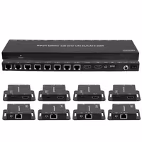 اسپلیتر توسعه دهنده HDMI روی کابل شبکه 50 متر با 8 عدد گیرنده فرانت مدل FN-V189
