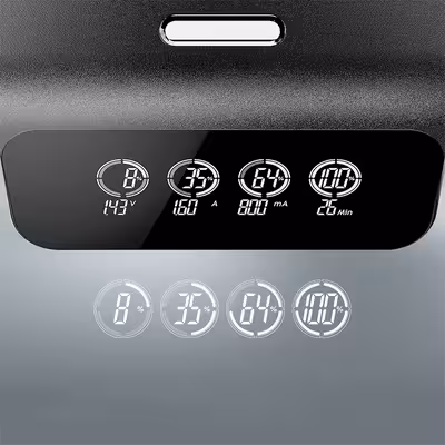 شارژر باتری وارتا مدل LCD ULTRA FAST CHARGER