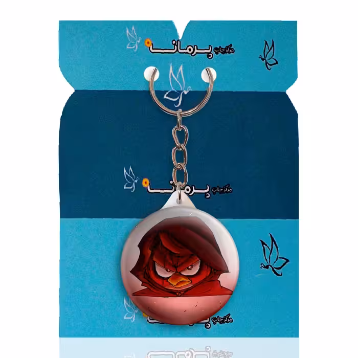 جاکلیدی پرمانه طرح پرندگان خشمگین انگری برد کد pmy.15595