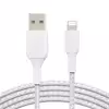 کابل تبدیل USB به لایتنینگ بلکین مدل CAA002bt1MWH  طول 1 متر