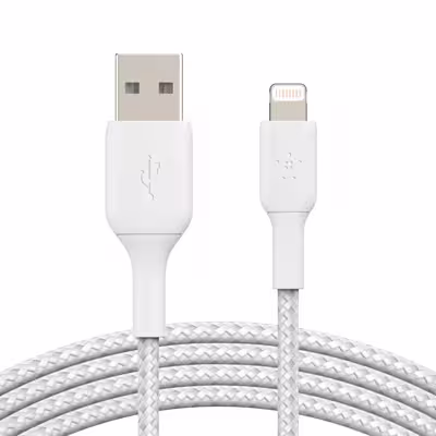 کابل تبدیل USB به لایتنینگ بلکین مدل CAA002bt1MWH  طول 1 متر