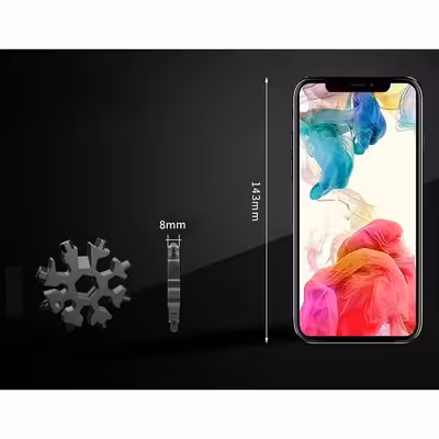 ابزار چندکاره هارمن مدل SNOW FLAKE 18 IN 1