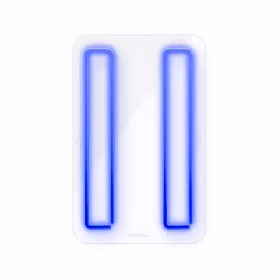 چراغ دیواری نئون دیزاین مدل Pause_BL