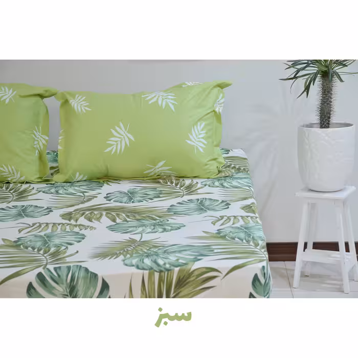 سرویس ملحفه بومرنگ مدل Hawaii-A2P160 دونفره 3 تکه