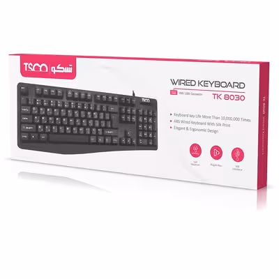 کیبورد تسکو مدل TK 8030/KB1806