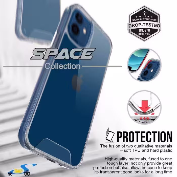 کاور اسپیس مدل collection مناسب برای گوشی موبایل اپل iphone 13 pro 