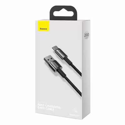 کابل تبدیل USB به USB-C باسئوس مدل CATWJ-C01 طول 2 متر