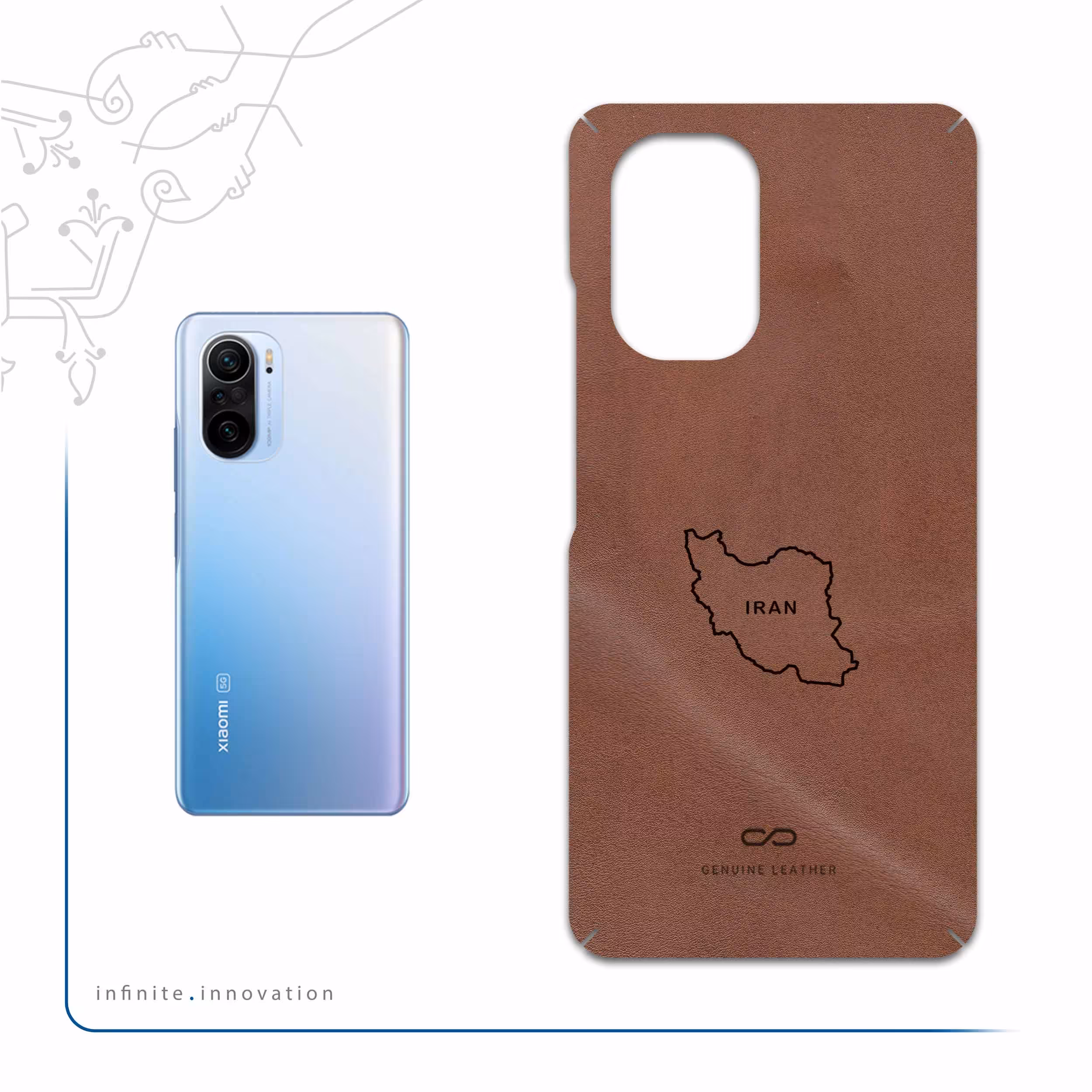 برچسب پوششی ماهوت مدل MNL-IRC مناسب برای گوشی موبایل شیائومی Mi 11i