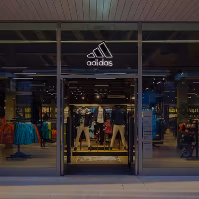 چراغ دیواری نئون دیزاین طرح Adidas-Text-BL_WHT