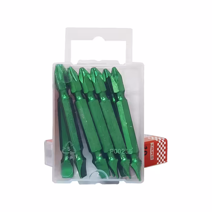 سری پیچ گوشتی یک سر چهارسو یک سر دو سو تام مدل HT - 0065 مجموعه 10 عددی