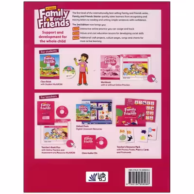 کتاب Family and Friends 2nd Starter اثر Naomi Simmons انتشارات رهنما 