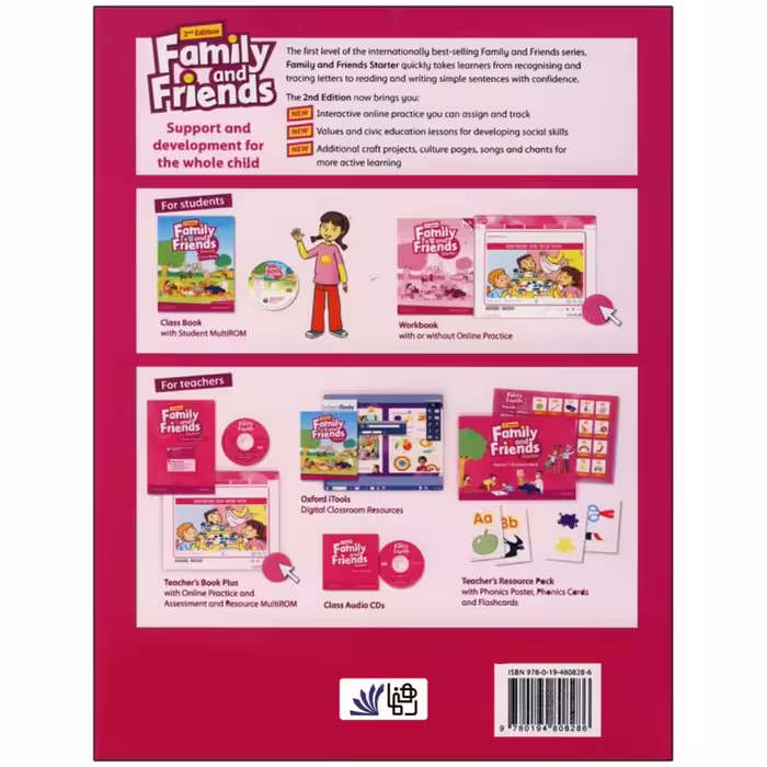 کتاب Family and Friends 2nd Starter اثر Naomi Simmons انتشارات رهنما 