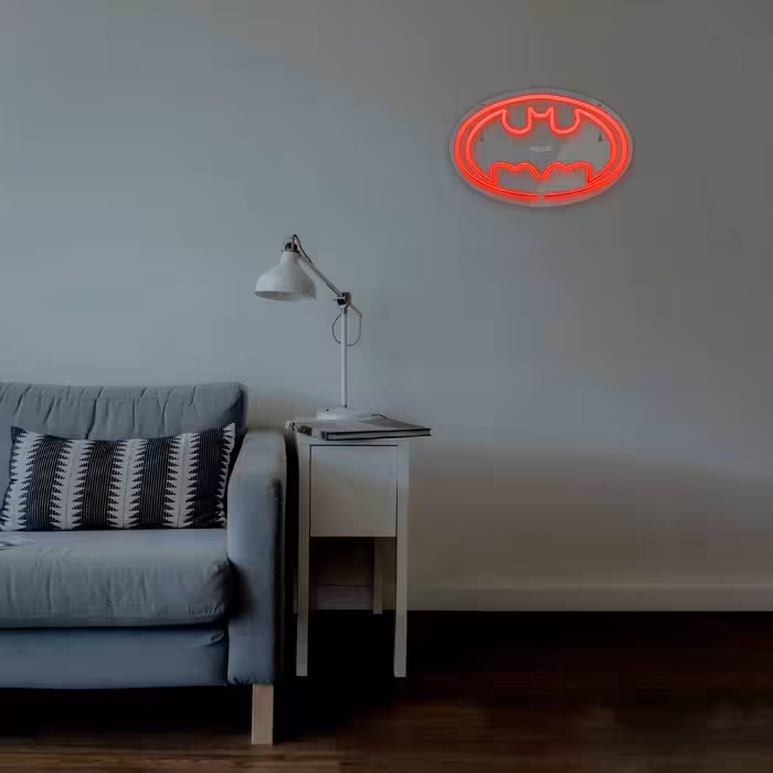 چراغ دیواری نئون دیزاین طرح Batman_RD
