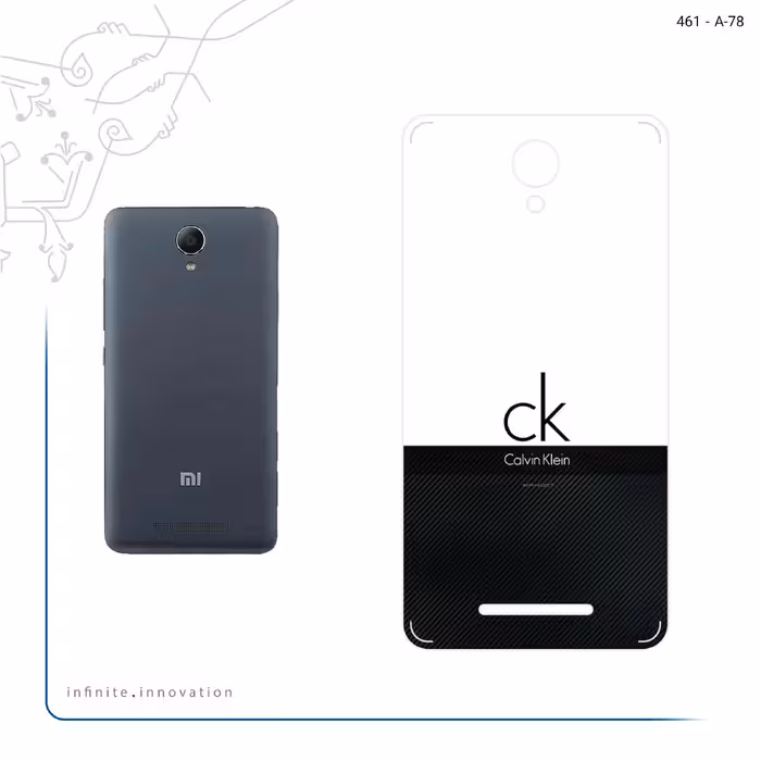 برچسب پوششی ماهوت مدل Calvin Klein مناسب برای گوشی موبایل شیائومی Redmi Note 2
