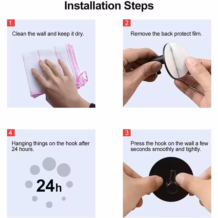 آویز حوله مدل Rou بسته 2 عددی