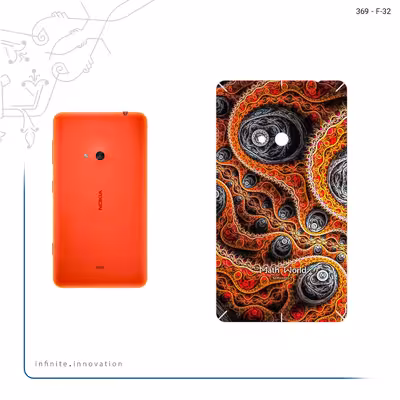 برچسب پوششی ماهوت مدل Mathematical Geometric Shape 7 مناسب برای گوشی موبایل نوکیا Lumia 625