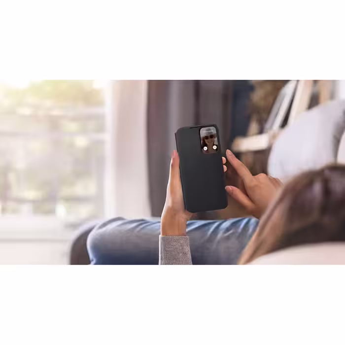 کیف کلاسوری سامسونگ مدل Clear View Cover مناسب برای گوشی موبایل سامسونگ Galaxy S22