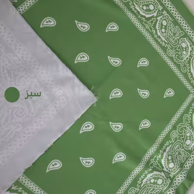 دستمال سر و گردن مدل باندانا کد 100