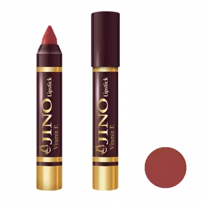   رژ لب مدادی ژینو مدل JIS2 مجموعه 6 عددی