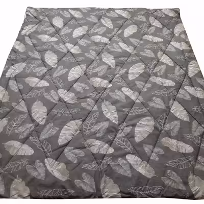 لحاف کرسی سندس مدل برگ کاغذی کد F403 سایز 400x400 سانتی متر