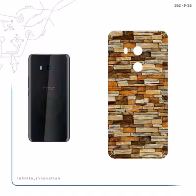 برچسب پوششی ماهوت مدل brickwall مناسب برای گوشی موبایل اچ تی سی U11 Plus