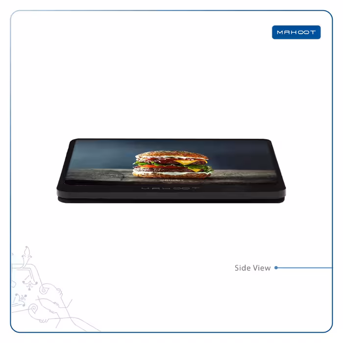 زیر لیوانی ماهوت مدل Hamburger