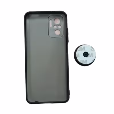 کاور طرح خرس کد 710 مناسب برای گوشی موبایل شیائومی Redmi Note 10/10S به همراه پاپ سوکت