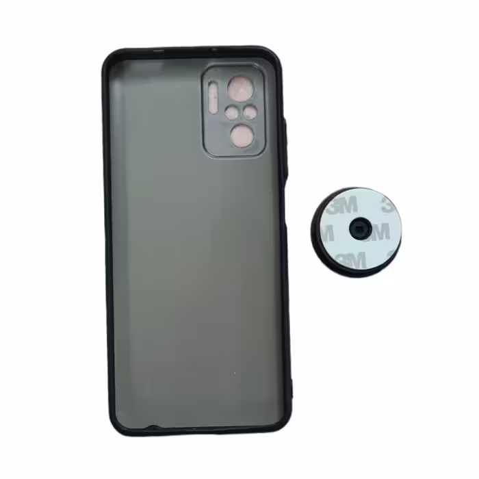 کاور طرح خرس کد 710 مناسب برای گوشی موبایل شیائومی Redmi Note 10/10S به همراه پاپ سوکت