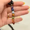 گردنبند دلنار گالری مدل هفت چاکرا بوهو استایل