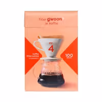 فیلتر قهوه دمی و فرانسه gwoon (100 عددی)