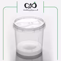 ظرف یکبار مصرف مایکروویوی گرد 150cc پولاد پویش با درب (300عددی)