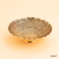 کاسه برنجی آنتیک مدل کنگره سایز 1