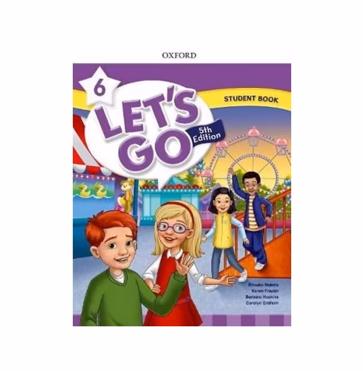 Lets Go 6 5th Edition لتس گو شش ویرایش پنجم وزیری