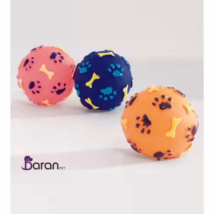 توپ با طرح پنجه و استخوان