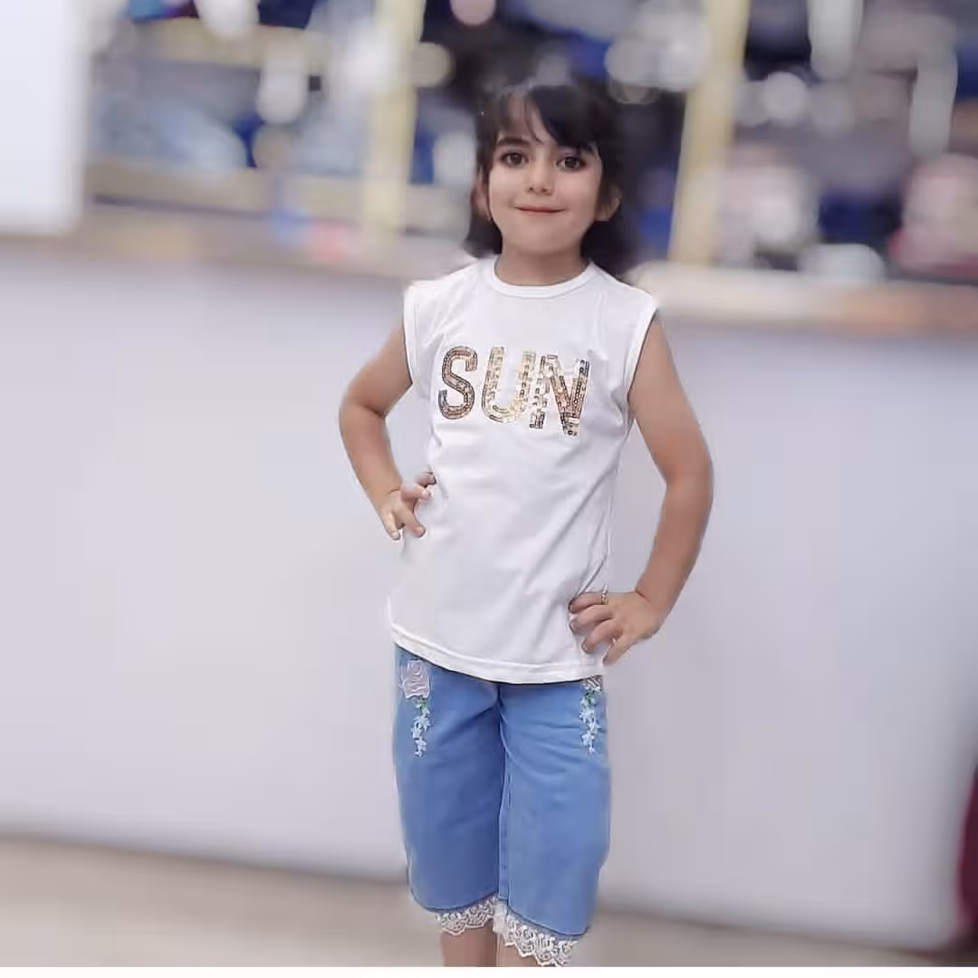 تاپ و شلوارک لی دخترانه