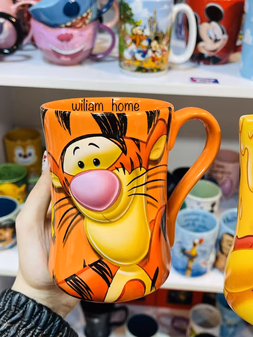 ماگ دیزنی تیگر (نارنجی پر رنگ)