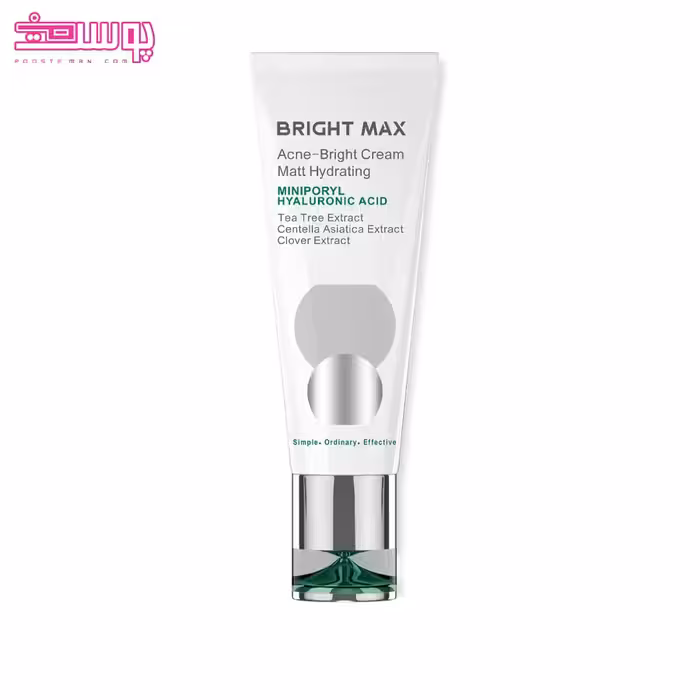 کرم مرطوب کننده مات آکنه برایت برایت مکس حجم 40ml